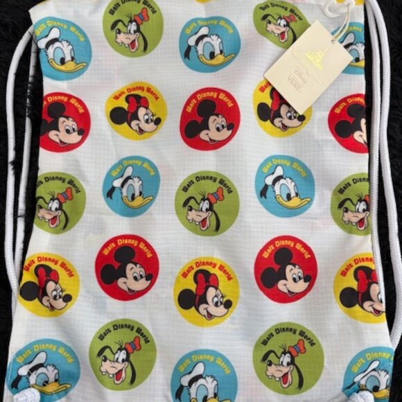 Disney x Vans 50th Anniversary Button Cinch Bag -  NWT - Picture 3 of 3